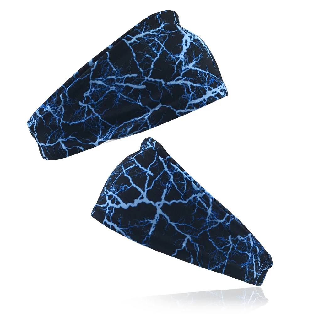 Унисекс упражнения Милая повязка на голову полоса стрейч от пота Спорт Йога