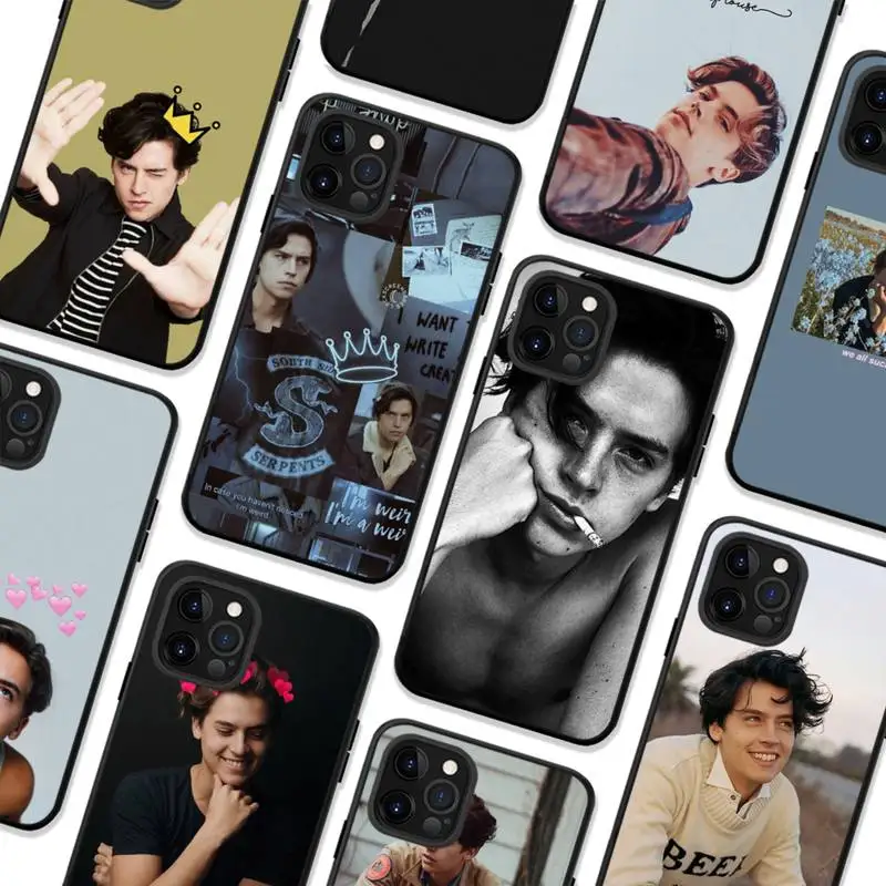 

American TV Riverdale Series Cole Sprouse Phone Case For iPhone 13 11 8 7 6 6S Plus X XS MAX 5 5S SE 2020 XR 11 pro DIY Funda