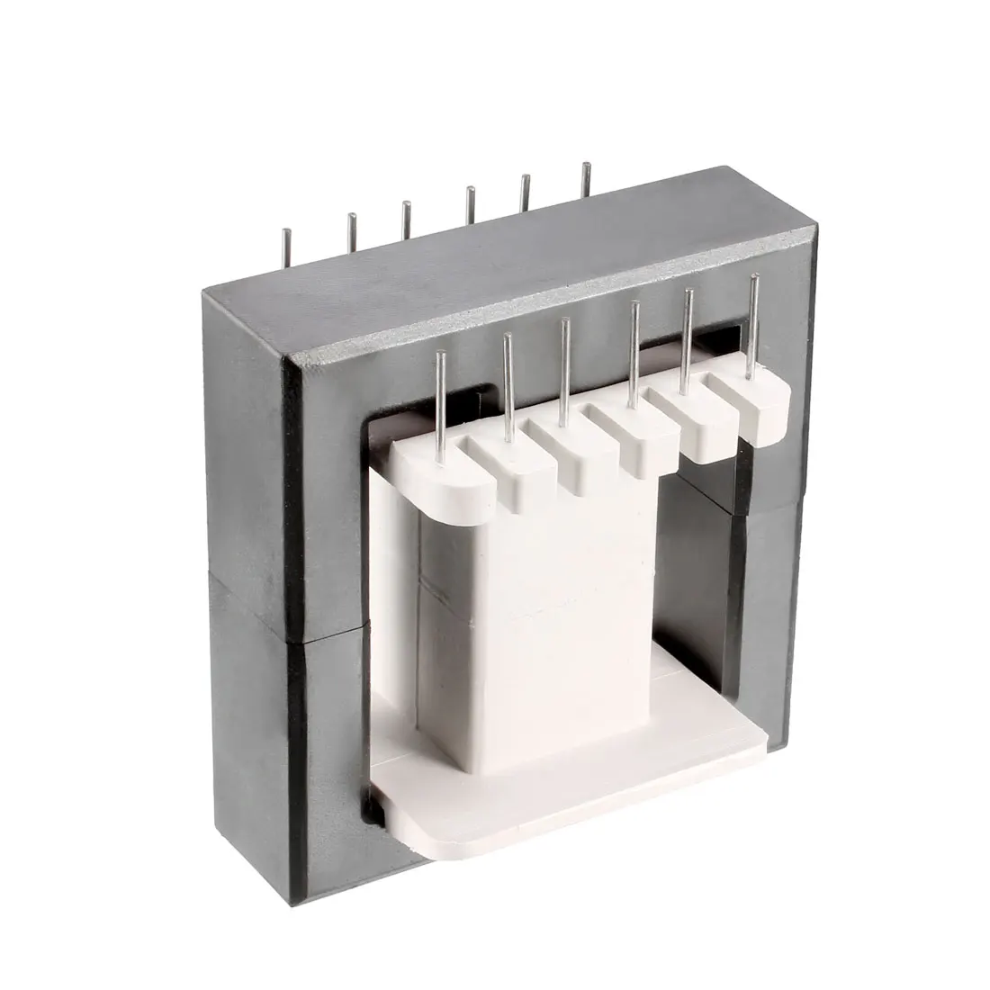 

Uxcell EE65A 6 with 6pin Transformer Bobbin PC40 Ferrite Core Vertical 2 Ferrite Halves and 1 Bobbin for Switching Power Supply