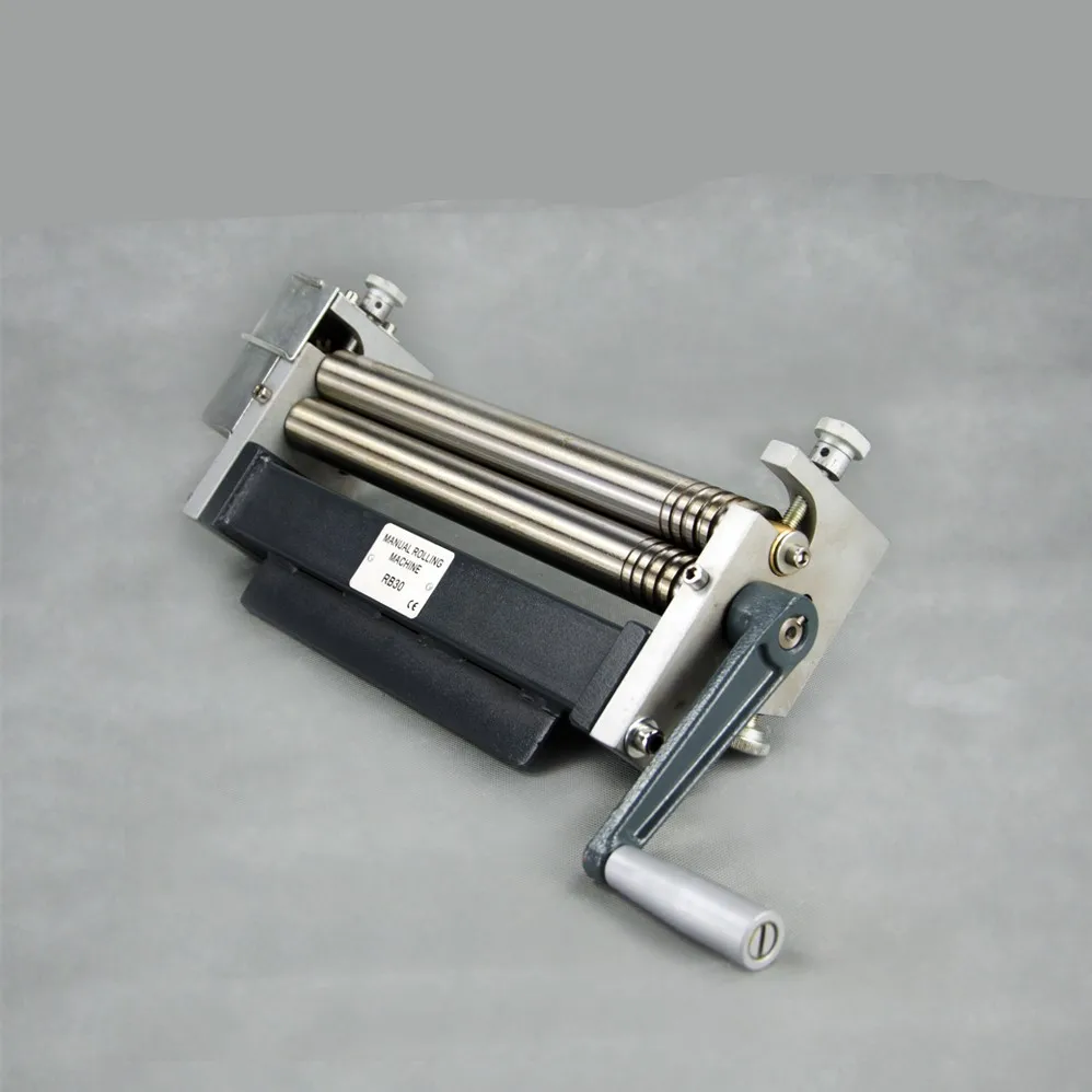 Небольшая Ручная машина для прокатки стальных пластин гибочная круглая