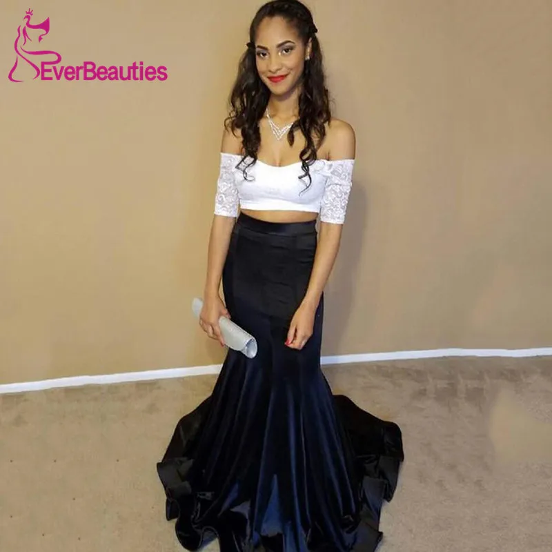 Платье для выпускного вечера из двух частей коллекция 2020 года атласное вечернее