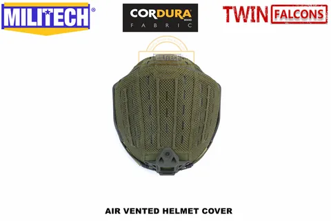 Чехол на шлем MILITECH TWINFALCON, нейлоновый, 500D, оливковый - изображение