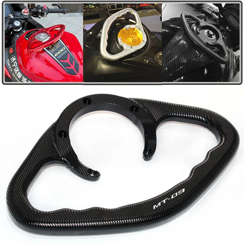 

Motorcycle Passenger Handgrips Hand Grip Tank Grab Bar Handle For YAMAHA MT-09 MT09 MT 09 2014 2015 2016 2017