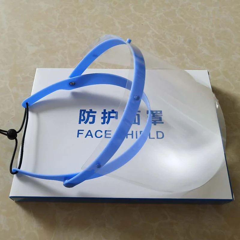 

Fast Delivery Protection PE Transparent Mask Splash Oil-Splash Proof Full Face Full Sheild Mask Anti Saliva Anti-Shock Maskers