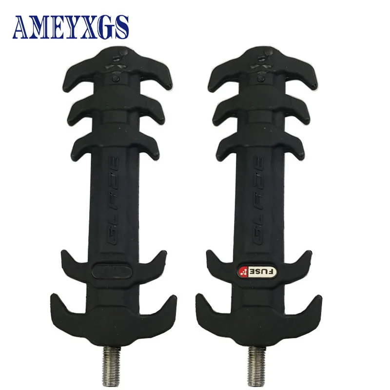 

1 шт. 6,5 дюймов стрельба из лука изогнутый лук стабилизатор амортизатор глушитель баланс вибрации блочного Лука Охота Стрельба аксессуары