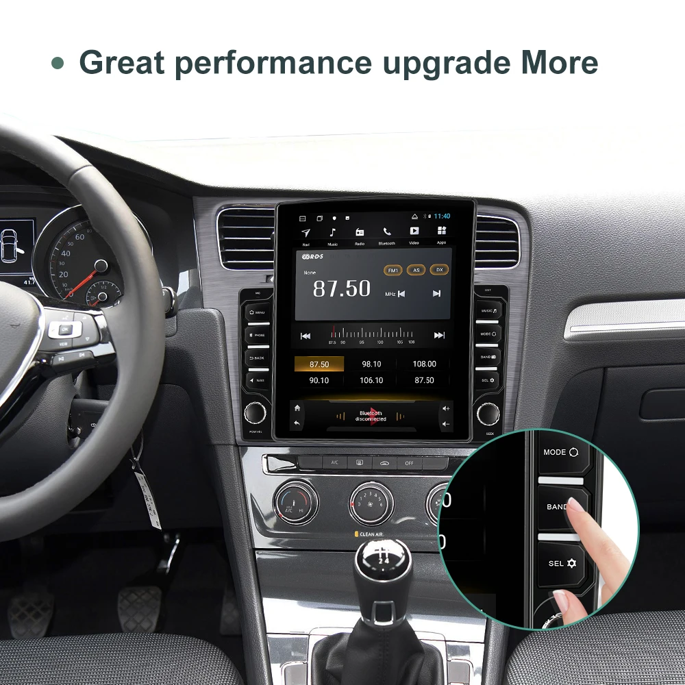 Автомагнитола Isudar H53 4G 1 Din Android для VW/Volkswagen/Golf 7 Автомобильная Мультимедийная