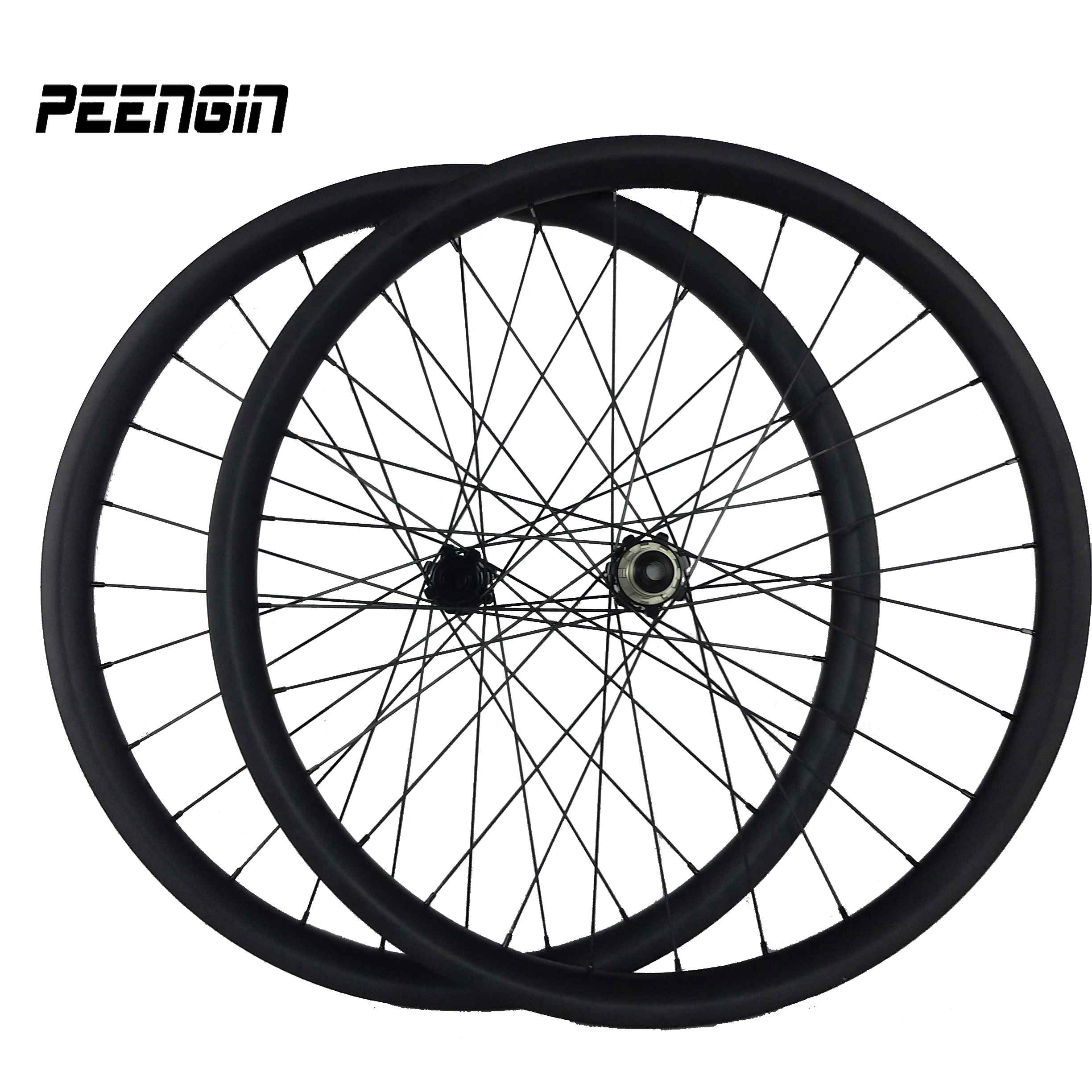 Günstig Spezielle Design Für Amerikanische/Europäischen Radfahrer Carbon 27,5 Laufradsatz 40mm Drahtreifen Hookless Tubeless 650B DH Rad ERD 541 BSD 584