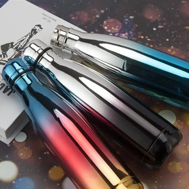 500 мл двухслойная кружка термос из нержавеющей стали бутылка для колы вода пива