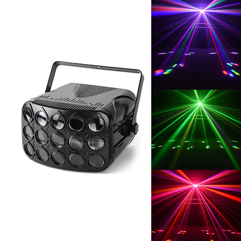 Профессиональный Сценический светильник светодиодный 8 цветов|Эффект освещения