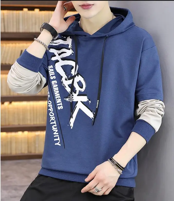 

2020 Autumn Male Hip Hop Streetwear Men Fleece Pullover Sweatshirts Hoodies Mens Hoodie