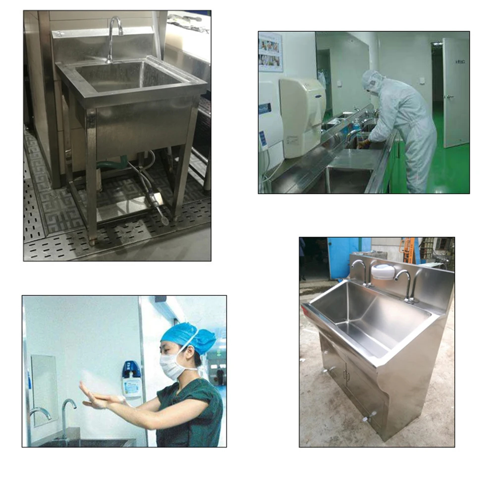 Напольный медный кран для раковины Педальный переключатель одно холодное