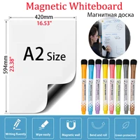 a2 size whiteboard erasable marker practice writing memo message dry erase calendar board stickers stickers magnetic white board