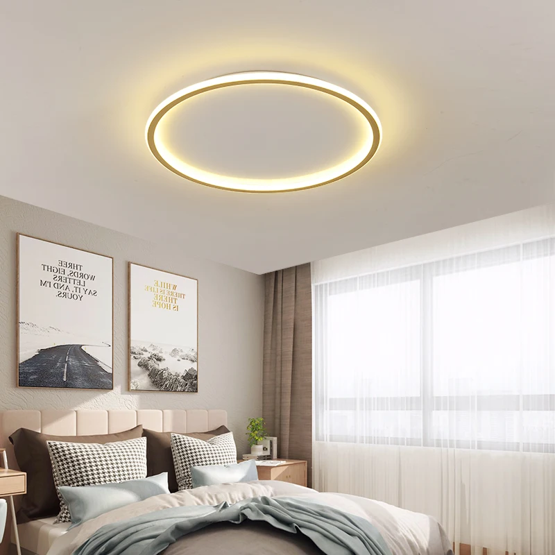 

New Children's Room Bedroom LED Ceiling Lamp Five-pointed Star Chandelier Corridor Lamp Golden Room Salon LED Ceiling Light