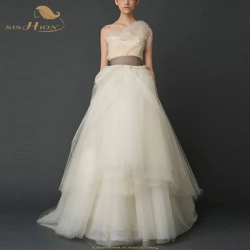 

SISHION Women Bridal Belt Wedding Dresses Cummerbunds Satin Ribbon For Bridesmaid Dress Sash Belts Waistband QY0739