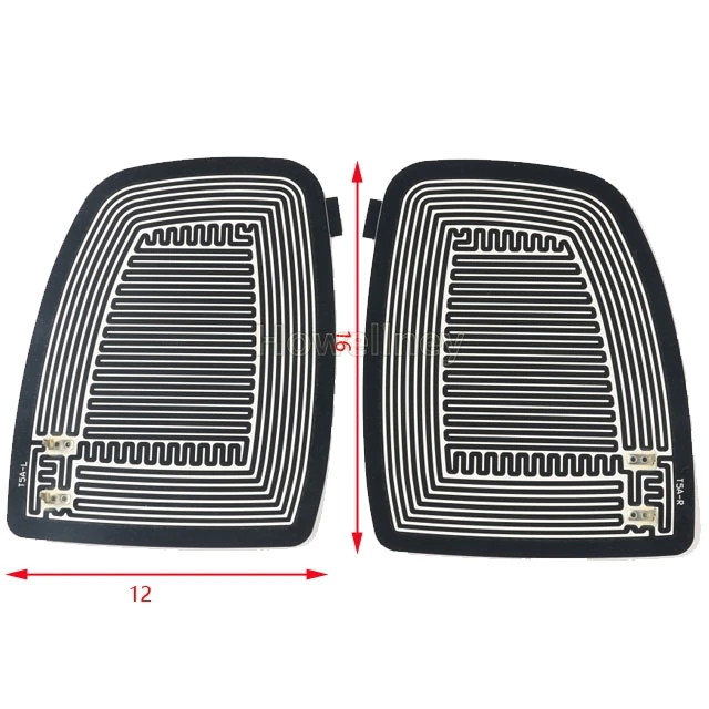 Универсальные боковые зеркала для автомобиля 2 шт. 12 в пост. Тока с электрическим