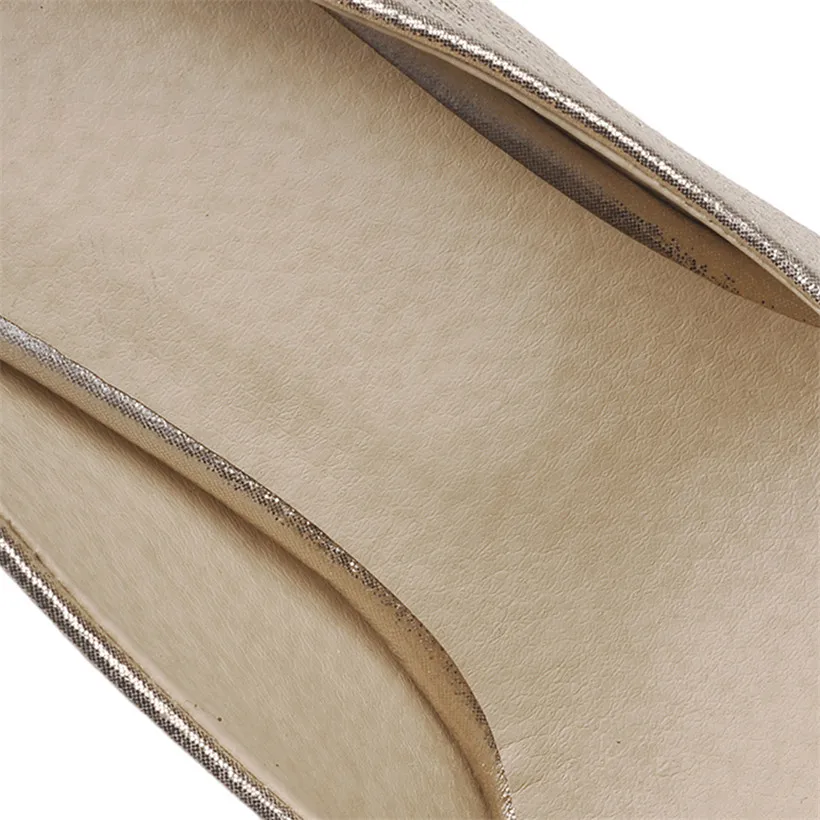 Роскошные блестящие женские туфли лодочки размера плюс повседневные Свадебные