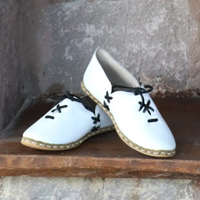 Женская обувь Лоферы ручной работы из натуральной кожи на плоской подошве