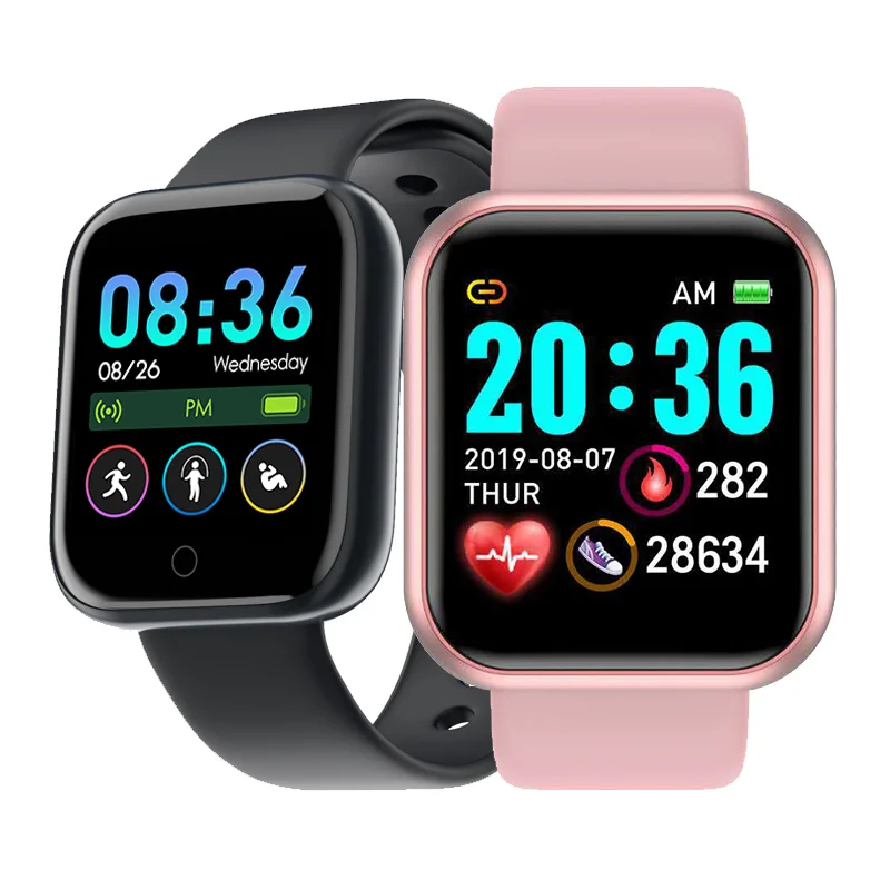 

Sports Watch Bracelet Y68 D20 Smart Watches Men's Watches Women's Wristwatch D20 Smartwatch Y68 Band Sleep Monitor Smart Clock