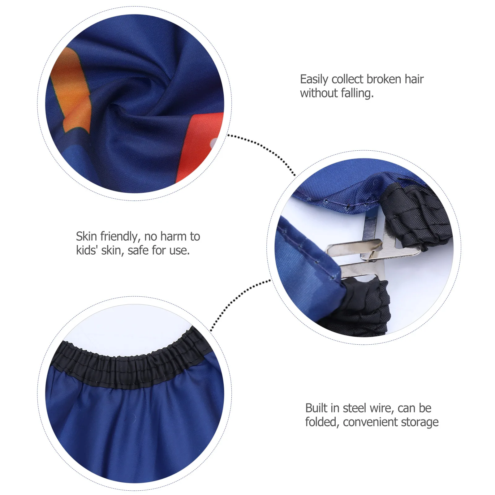 

1pc Barber Shop Barber Accessories Barberia Hair Cutting Cape Adorable Barbers Cape Kids Cape Apron Salon Cape Haircut Cape