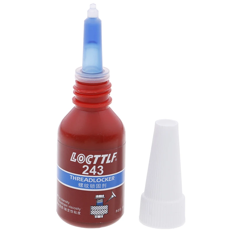 

1PC 10ml New Screw Glue Thread Locking Agent Anaerobic Adhesive 243 Glue 10ml Oil Resistance Fast Curing High Quality