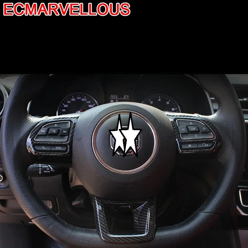 Кнопки рулевого колеса Автомобильные Декоративные Хромированные аксессуары для