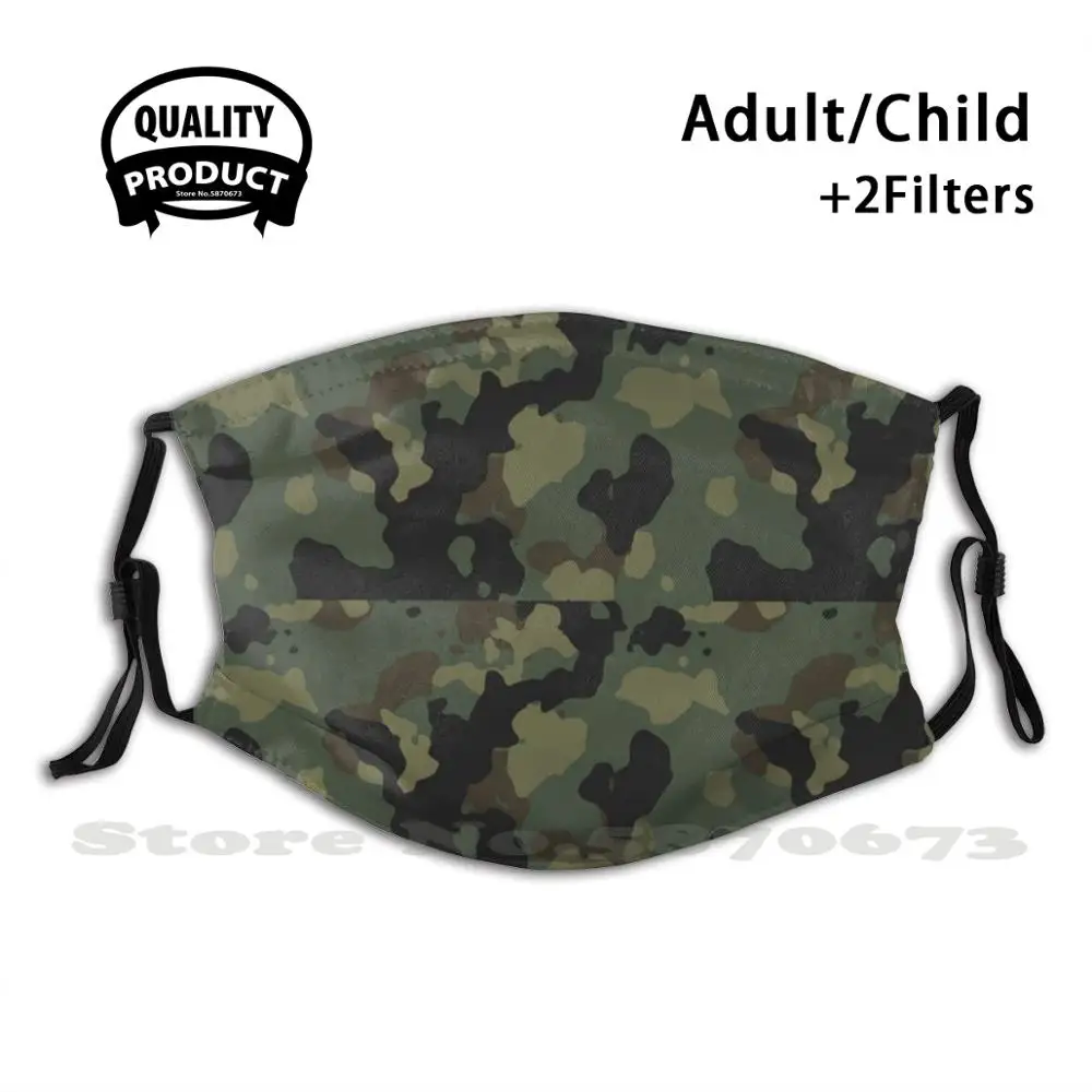 

Женская маска, камуфляжная маска, маска для лица, моющаяся маска с фильтром, Лидер продаж, маски для рта, камуфляжная зеленая маска