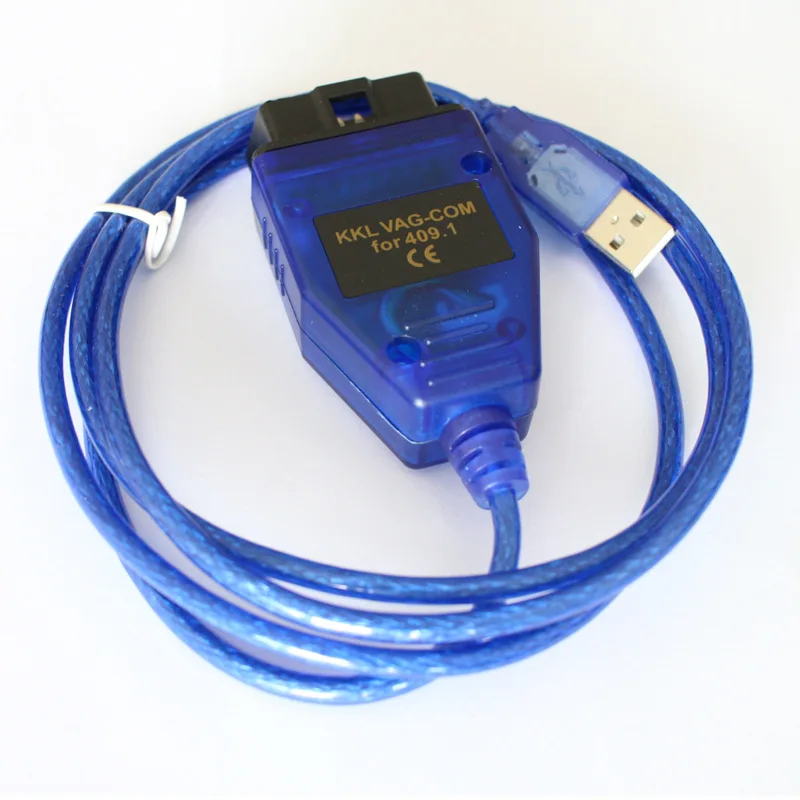 FT232RL Chip Car USB Vag-Com Interface Cable KKL VAG-COM 409.1 OBD2 Diagnostic Scanner Auto Aux For Audi Seat Volkswagen | Автомобили и