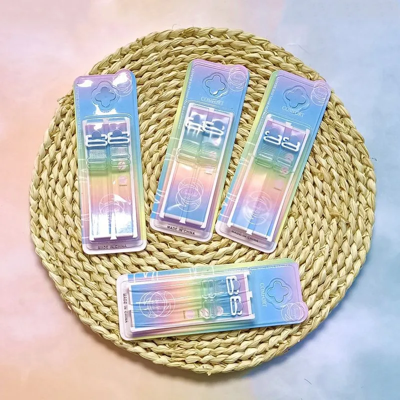 

2 шт./корт. Невидимый женский топ на бретельках Прозрачный матовый Расширенный бюстгальтер нижнее белье Пояс для невесты аксессуары для пла...