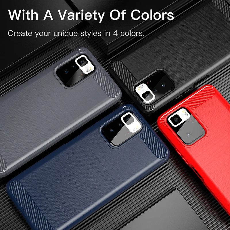 For Xiaomi Poco X3 GT Case Silicone Soft for Xiaomi Poco X3 GT Cover TPU Rubber Fiber Drawing Slim Case For Xiaomi Poco X3 GT