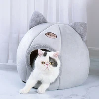pet dog cat tent house kennel winter warm soft foldable sleeping bed nest home waterproof breathable deodorant pet nest