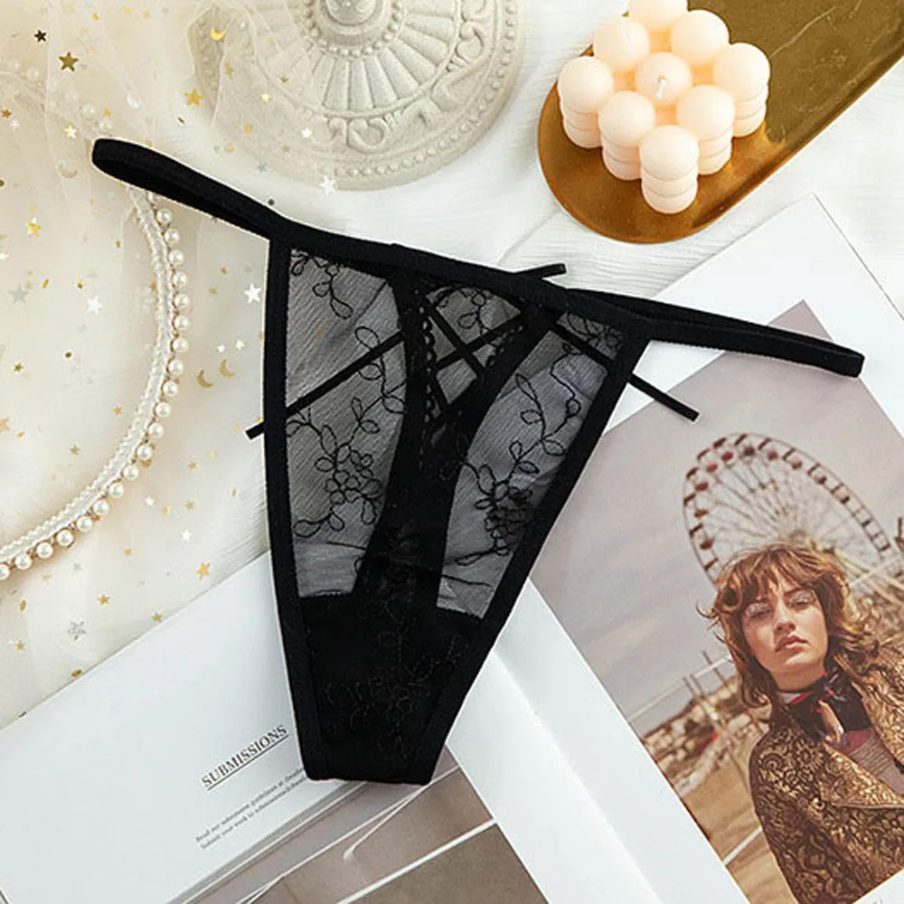 Женское нижнее белье сексуальные кружевные трусики Танга Трусики хорошее