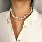 Женское винтажное ожерелье-чокер ручной работы из бисера