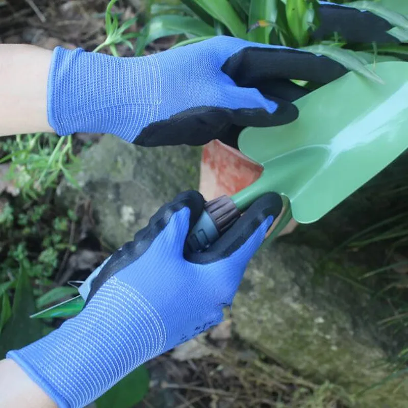 Нескользящие перчатки для садоводства дышащие мягкие и удобные защитные