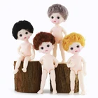 Новинка 2020, мини-кукла BJD, 16 см, милая кукла 18 для девочки, кавайные 3D глаза, 13 подвижных шарнирных кукол без одежды