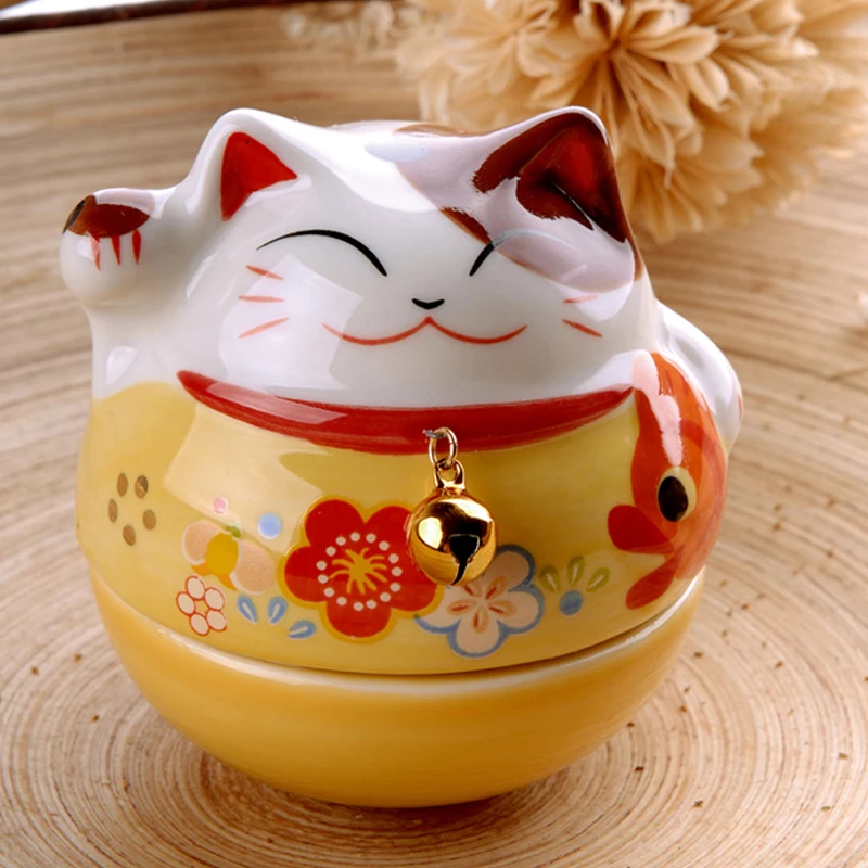Керамический креативный подарок на день рождения Lucky cat домашние украшения