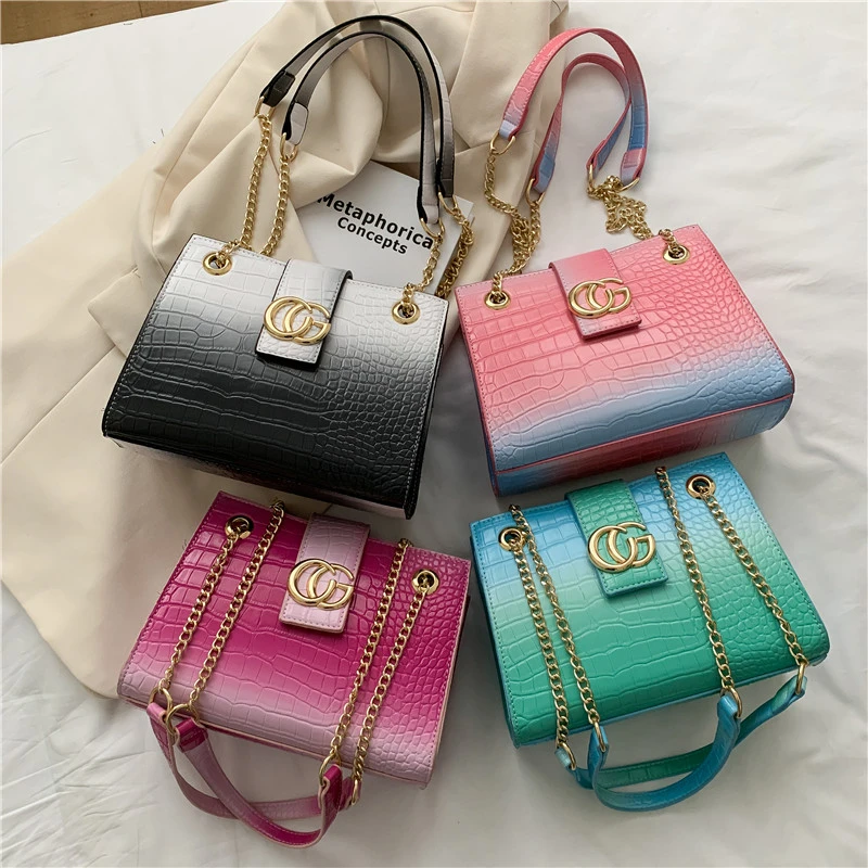 

Alligator Big Shoulder Bag Women Travel Bags Leather Pu Quailty Bag Female Luxury Handbags Women Bags Designer 2021