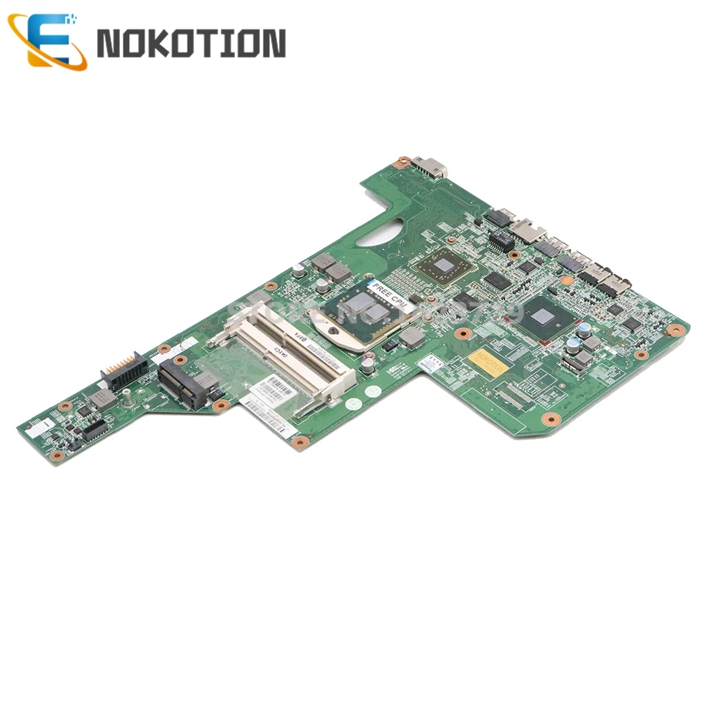 NOKOTION 615848-001 605902-001 608340-001 для Hp Compaq G72 G62 материнская плата для ноутбука 17 дюймов HM55 DDR3 с графическим процессором