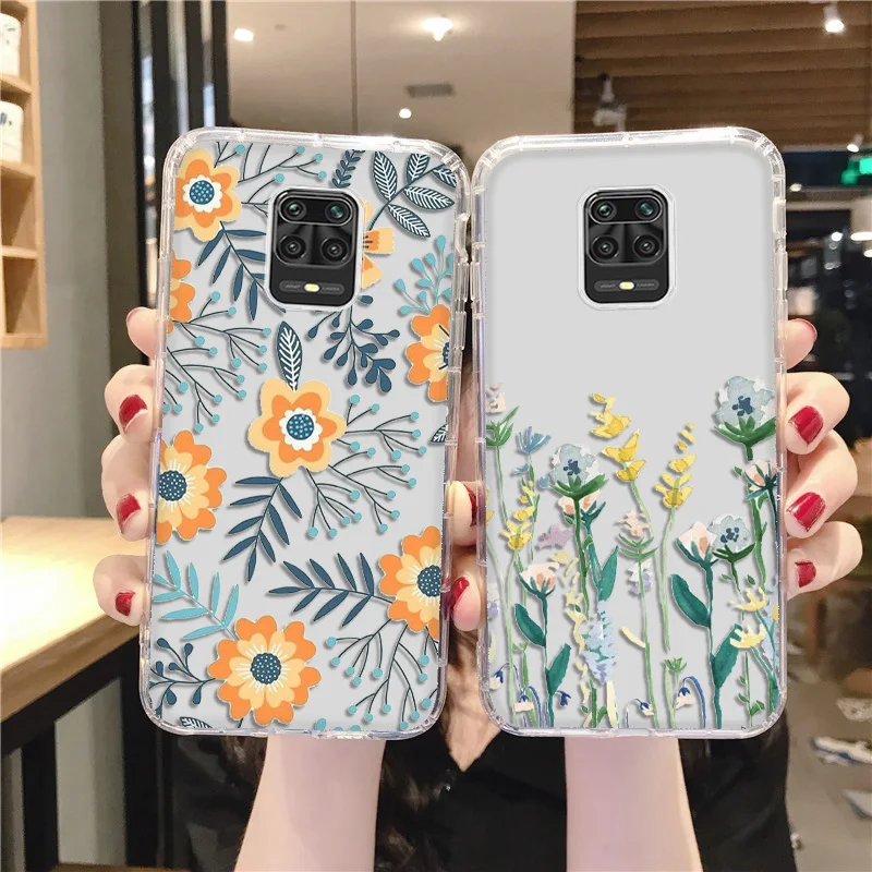

Soft Poco X3 GT M3 F3 F2 Case For Xiaomi Redmi Note 8 Pro Case Clear TPU Fundas Redmi Note 9 10 Pro 8T 10S 9S 9A 9C 8A 9T Cover