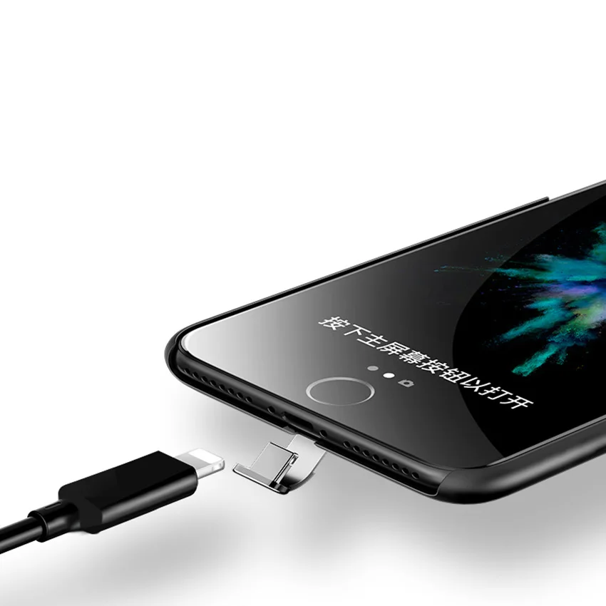 Беспроводное зарядное устройство QI для iphone 7 7Plus ультратонкий нескользящий