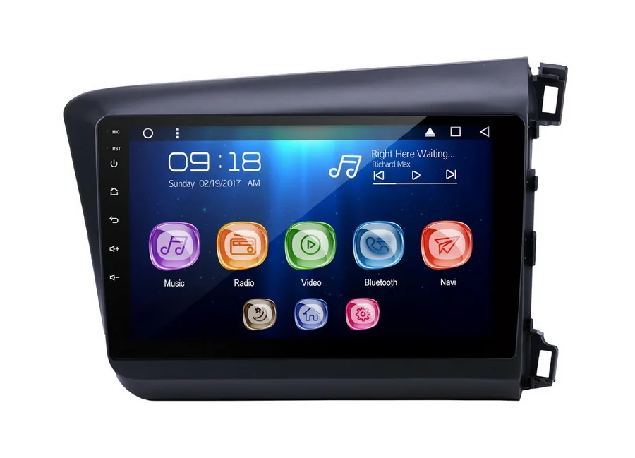 Allways Автомобильный мультимедийный экран 10 1 дюйма Android 9 0 Восьмиядерный 2 Гб ОЗУ 32