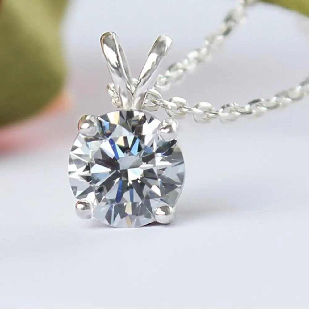 Collares de moda 2019 ожерелье женское модное круглый кубический цирконий кулон