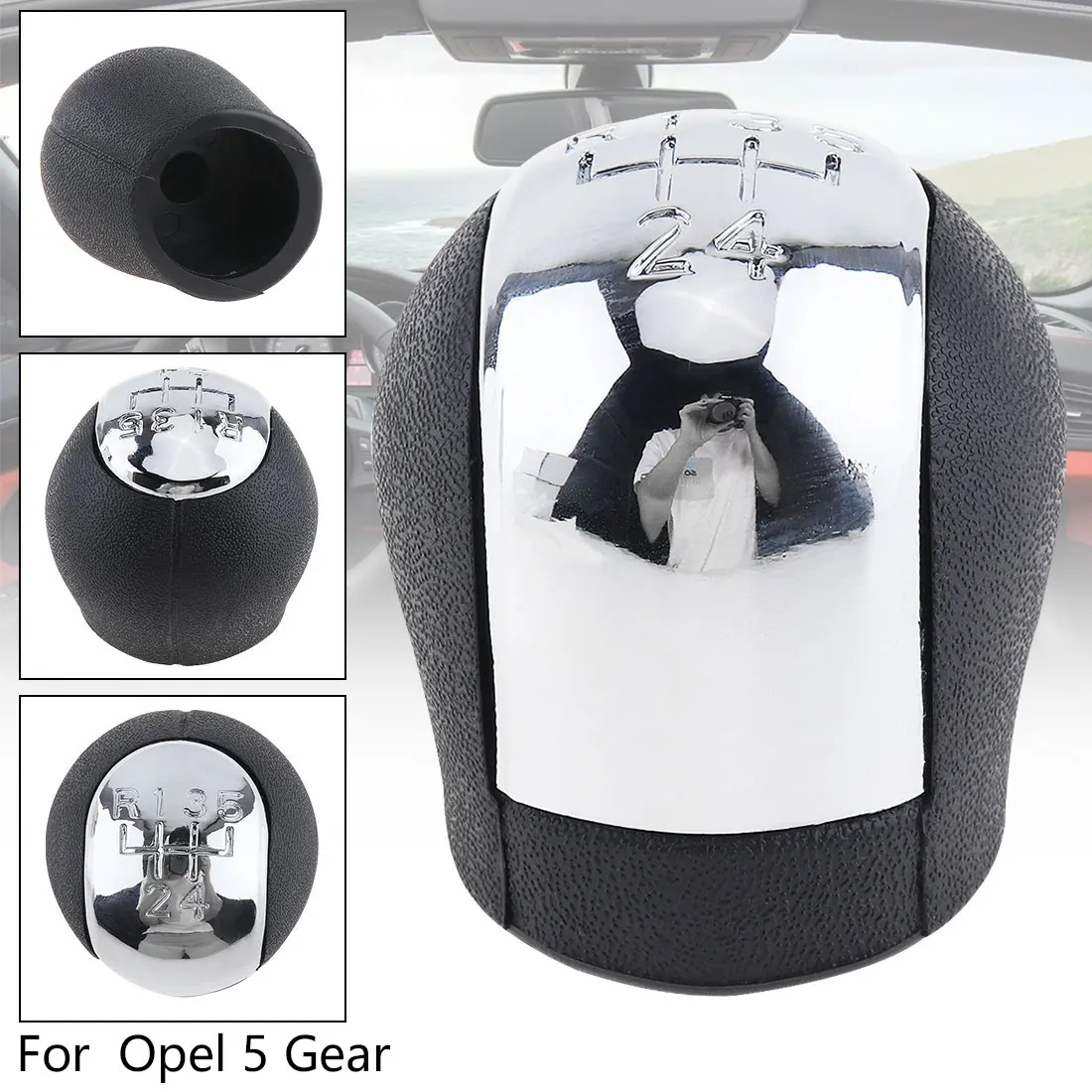 5 скоростей R 1 2 3 4 ABS ручная ручка переключения передач подходит для Opel Vectra CSignum 2002