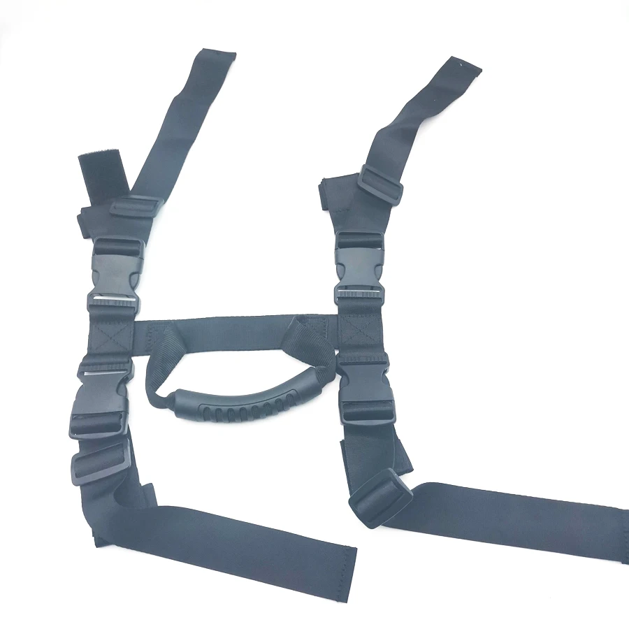 

Black Braid Side Handle Handle Rope for Motorcycle Aluminum Alloy Side Box