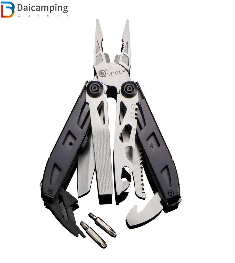Daicamping на открытом воздухе инструмент плоскогубцы складной нож выживания