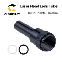 cloudray aluminum l series d20 f63 5mm lens tube for co2 laser cutting engraving machine