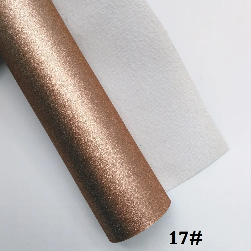 Glitterwishcome 21X29 см A4 размер винил для матовой блестящей кожи Fabirc искусственная кожа листы для бантов, GM312A - Цвет: 17