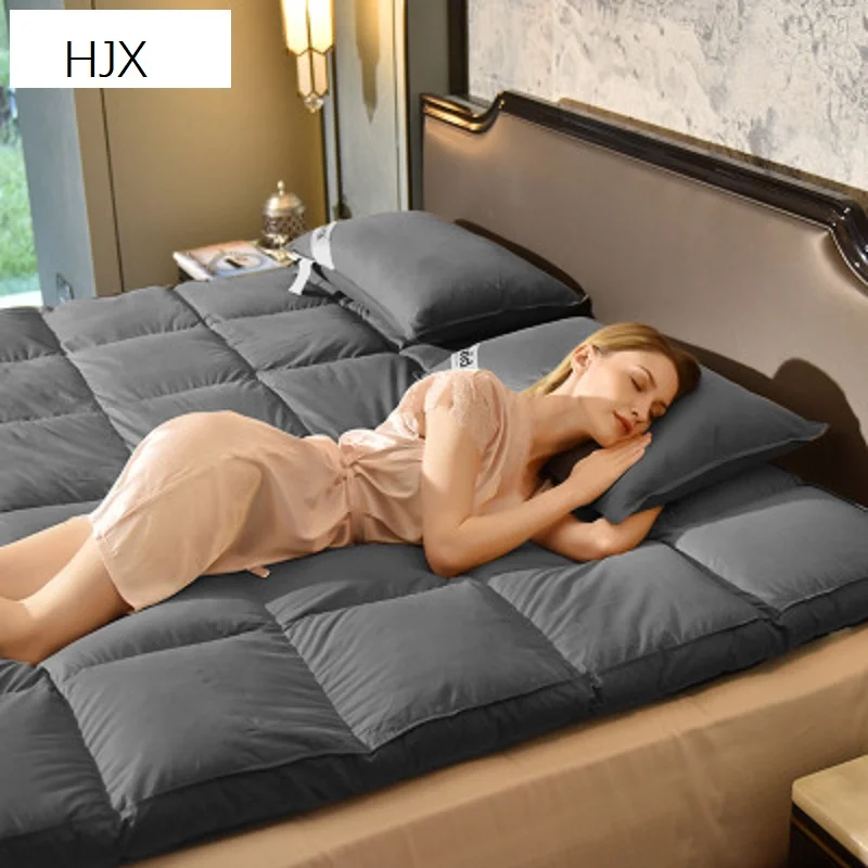 Роскошный Наполнитель из 100% белого гусиного пуха толщина 10 см удобная хлопковая