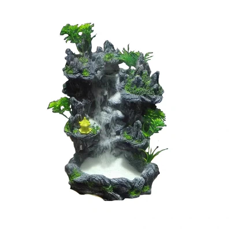 

3 SIZE fish tank quicksand waterfall rockery