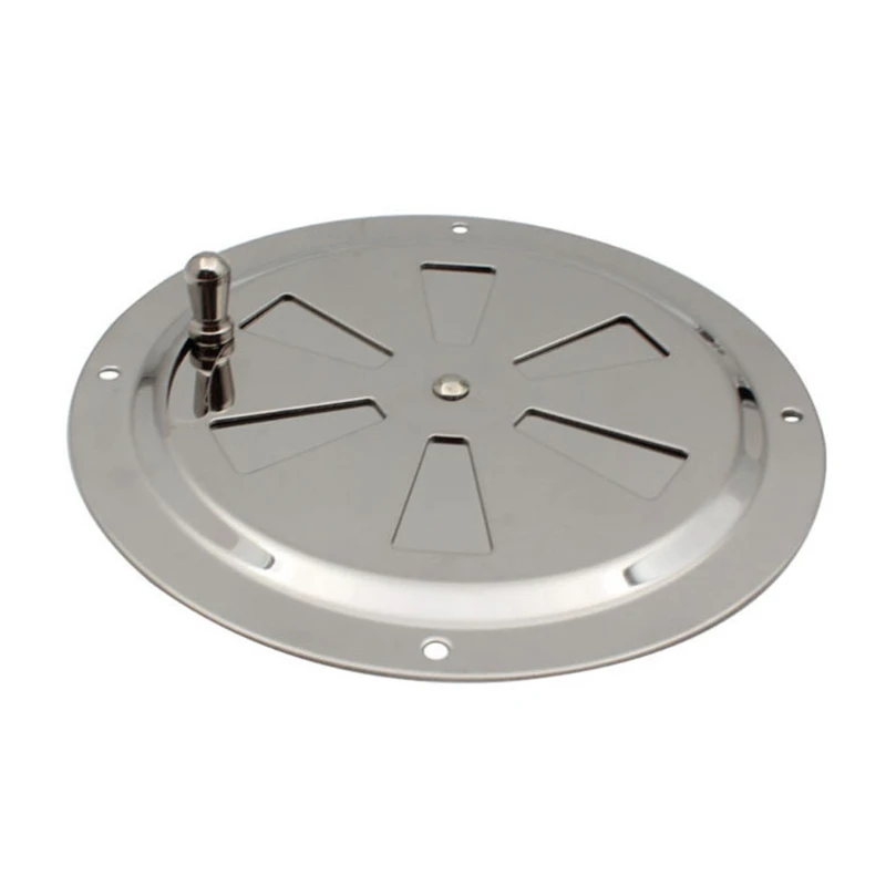 

U90C Round Air Vent Ventilator 316 Stainless Steel Boat Marine Air Vent Louver Grille Cover Ventilation Plate