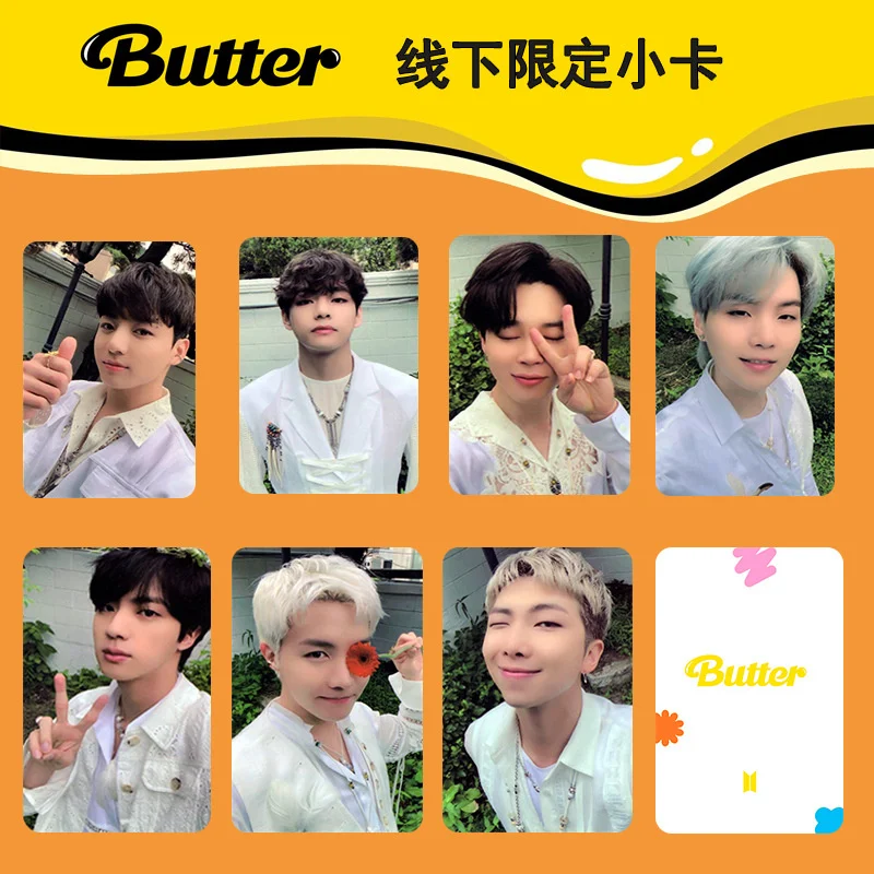 KPOP Bangtan Boys новый альбом масло ограниченная автономная карта маленькая | Набор канцтоваров -1005003161192798